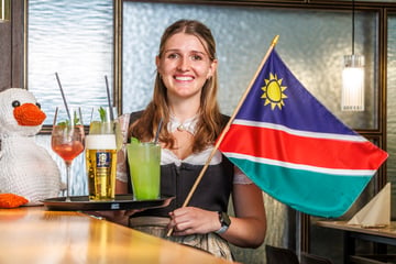 Dresden: Von Nashörnern zum Neumarkt: Warum Inka (19) Namibia gegen einen Dresdner Gastro-Job tauscht