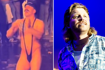Zeigefreudiger Fan im "Borat"-Suit: Diese Stimmungskanone stiehlt Finch die Show!