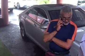 Zwei Männern und ihren Familien mit dem Tode gedroht: Wer kennt den Täter mit den grauen Haaren?