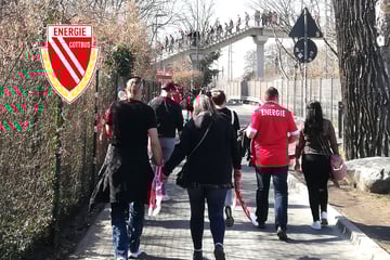 Fan-Ansturm in Cottbus vor dem Schicksalsspiel