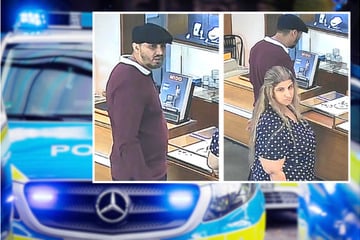 Juwelier-Diebe schlagen mehrfach zu: Polizei sucht dieses Duo
