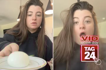 Viral Video of the Day for June 14, 2025: Explosive breakfast leaves TikToker with egg on her face