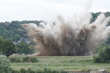 Bombenfund in Dresden: Sprengung erfolgreich, Sperrkreis aufgehoben