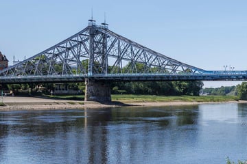 Dresden: Gerüst soll am Blauen Wunder montiert werden: Doch es gibt ein Problem