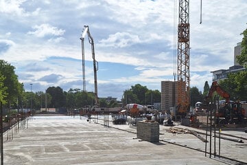 Diese Baustelle in Magdeburg kann jetzt mit Webcams beobachtet werden
