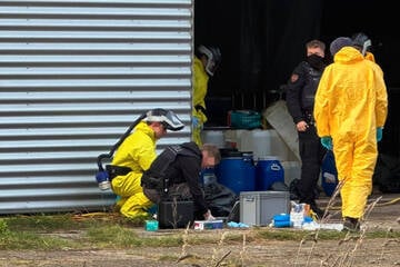 Drogenlabor in Nauen: Tatverdächtige in U-Haft, Katastrophenschutz rückt an