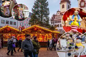 Chemnitz: Kuriose Kunstwerke vom Chemnitzer Weihnachtsmarkt