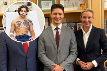 Treffen im Bundestag: AfD-Chefin Alice Weidel adelt John Rudat - "Mein Held!"