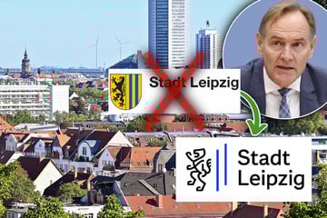 Leipzig: Leipziger Löwe völlig abgemagert: Großer Logo-Zoff um Strichmännchen