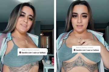 TikToker reveals underboob tattoo fail thanks to an overstepping artist