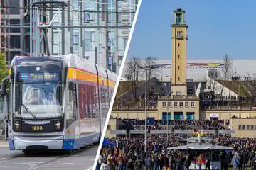 Leipzig: 2000 zusätzliche Straßenbahn-Kilometer: Das passiert beim RB-Heimspiel hinter den Kulissen