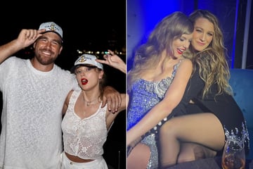 Travis Kelce praises "friend" Blake Lively amid rumors of Taylor Swift falling out