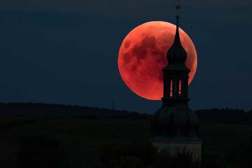 Mondfinsternis: Die besten Blutmond-Bilder! So erlebte Deutschland das Himmelsereignis