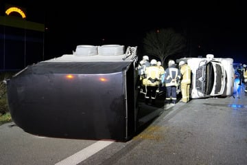 Umgekippter Pferdetransporter sorgt für Vollsperrung auf der A28