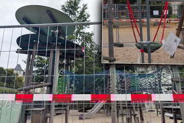 Leipzig: Verletzungsgefahr! Beliebter Leipziger Spielplatz gesperrt
