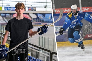 Chemnitz: Chemnitzer Talent träumt von Karriere als Eishockey-Profi