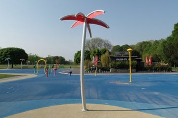 Abkühlung gefällig? Stadt Köln eröffnet Wasserspielplatz-Saison