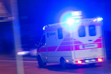 Flucht vor Polizei endet für 41-Jährigen im Krankenhaus