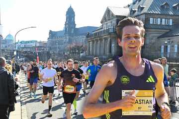 Er hat noch große Ziele: Sachse Hendel wird Dritter beim Dresdner Citylauf
