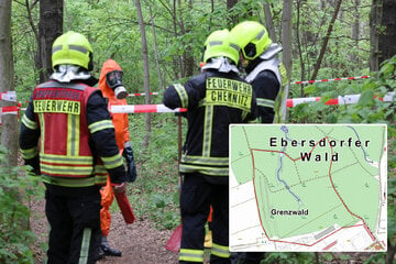 Chemnitz: Immer neue Gift-Ampullen: Chemnitz sperrt Ebersdorfer Wald
