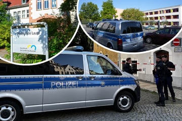 Bombendrohungen in Sachsen: Polizei rückt zu vier Schulen aus!