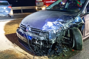 Unfall A7: Acht Verletzte: Vollsperrung der A7 nach Unfall