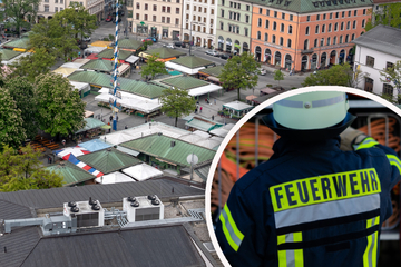 München: Feuerteufel festgenommen: Mann zündet Stände auf dem Viktualienmarkt an