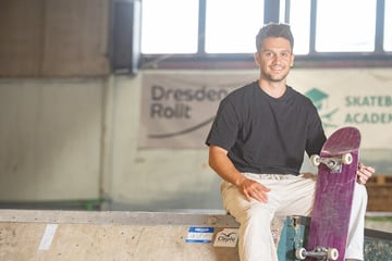 Dresden: Sanierung fast gesichert! Skater machen sich die Halle schick