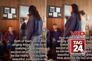 Viral Video of the Day for October 24, 2025: Grandpa with dementia joins granddaughters in heartfelt song