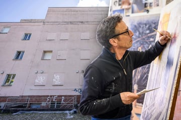 Chemnitz: Mit viel Technik und KI: Kleines Kunstwerk wird zum XXL-Bild für Chemnitz