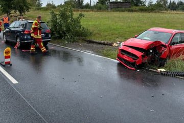 Ford-Fahrerin rammt Gegenverkehr und Baum: Schwer verletzt!