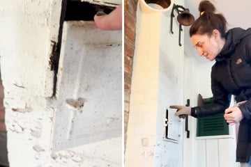 Sängerin öffnet geheimnisvolles Türchen in ihrem Haus: Was sie dahinter findet, bringt sie zum Schreien