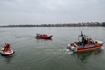 Dramatischer Einsatz auf dem Rhein: Frau geht vor Augen von Rettern unter