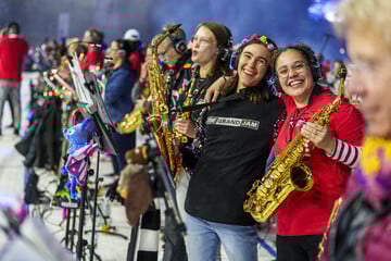 Dresden: Da ist Musik drin: Rekordversuch mit Mammut-Chor und -Orchester im Stadion