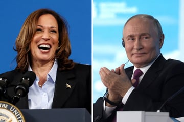 Putin offers Kamala Harris endorsement and makes wry quip about "contagious" laugh