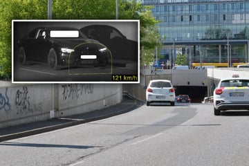Dresden: Raser mit 121 Sachen in Dresden erwischt: Seit wann blitzt das Ordnungsamt im Tunnel?
