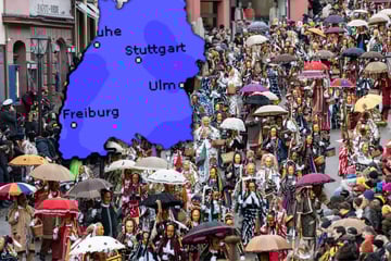 Fasnacht im Südwesten: Ungemütliches Wetter trübt die Stimmung