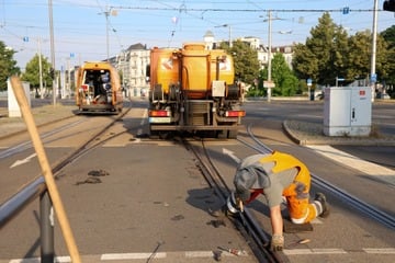 Leipzig: Hitze-Blog für Leipzig: Straßenbahnen bleiben auch zum Wochenstart stehen