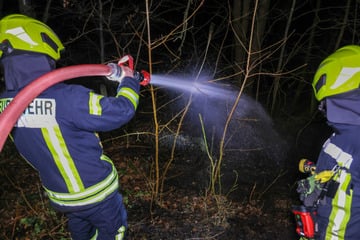 Brand im Erzgebirge: Waren Feuerwerkskörper der Auslöser?