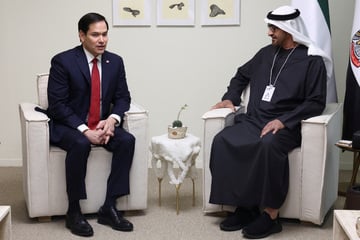 UAE president rejects displacement of Palestinians in meeting with Marco Rubio