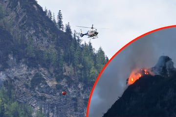Immer noch Glutnester am Saurüsselkopf! Gefahr von Waldbrand steigt erneut
