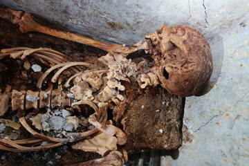 ¡Encuentra una tumba increíble en la Pompeya hundida!