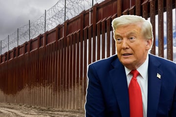 Trumps neueste Grenzmaßnahme: Was der schwarze Anstrich der Mauer bewirken soll