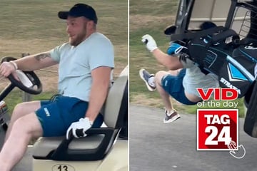 viral videos: Viral Video of the Day for July 19, 2025: Golf cart joyride ends in epic wipeout!