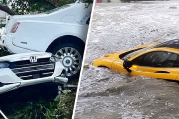 Hurrikan "Ian" zerstört Luxusautos: Nagelneuer McLaren P1 säuft ab und landet auf dem Klo