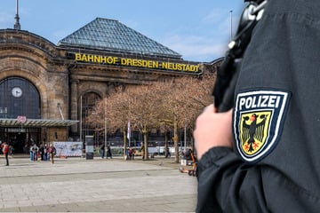 Dresden: Mit Messer bewaffnet: Alkoholisierter Teenager sorgt am Bahnhof Neustadt für Unruhe