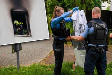 Leipzig: Aus brennender Wohnung abgeseilt? Person bei Brand in Leipzig verletzt
