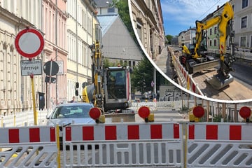 Kaum fertig, schon wieder kaputt: Diese Straße in Dresden wird zum Millionen-Flop