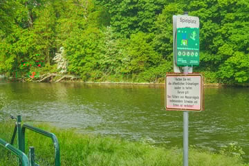 Dramatische Rettung: Kleinkind stürzt in Neckar, Mutter und Zeuge springen hinterher