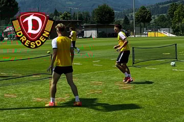 Dynamo im Trainingslager: Fußball-Tennis und Torschuss an Tag fünf